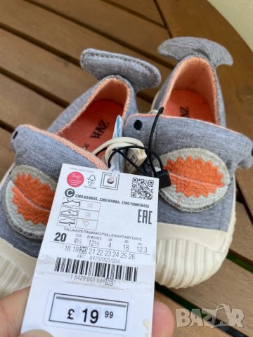 ZARA/Н&М нови 20 номер, снимка 5 - Бебешки обувки - 34106475