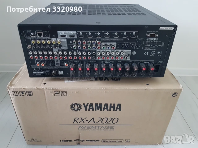 Yamaha RX-A2020 AVENTAGE, снимка 7 - Ресийвъри, усилватели, смесителни пултове - 50339571