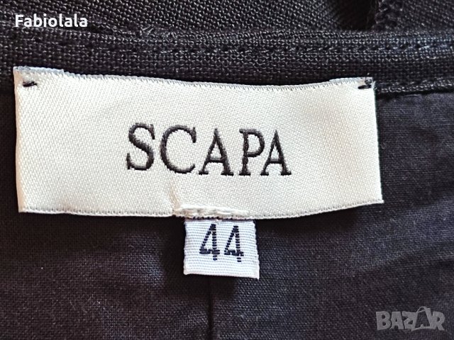 Scapa linnen plooi rok EU 44, снимка 4 - Поли - 41577964