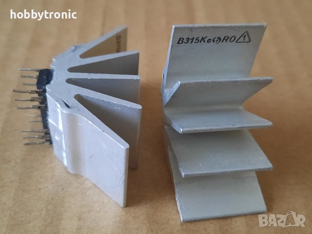 B315K RFT 4 транзистора с радиатор, снимка 1