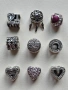 Лот от 11 сребърни талисмана, снимка 2
