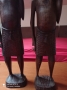 Африканци, изработени от абаносово дърво. , снимка 3
