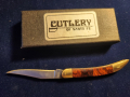 ножче сгъваемо шведско, от САЩ, български, 2 големи ножа с кания и комплект за вино, точилка Fiskars, снимка 7