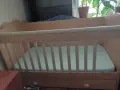 Детско легло кошара матрак 140/70см, снимка 1