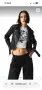 Дамско черно кожено яке Bershka, снимка 6