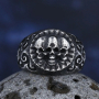 Винтидж пръстен " Черепи "  , снимка 1 - Пръстени - 44807333