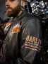 HARLEY DAVIDSON Юбилейно 120 Години 97051 Кожено Яке Кожа 2XL XXL, снимка 13