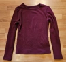 Чисто нова дамска блуза бордо, снимка 2