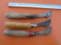  Стари книговезски ножове - 3 броя , снимка 2