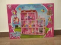 Голяма детска къща за кукли с мебели 156 части, снимка 3