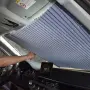 Слънцезащитна щора с вакуум за автомобил, 80 x 200 см, снимка 5