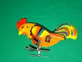 СССР 2 стари руски механични ламаринени играчки Петел и Кокошка Made in USSR, снимка 5