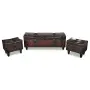 vidaXL Комплект пейки за съхранение, кафяви, 3 бр（SKU: 240551）, снимка 1