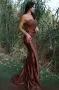 официална дамска рокля с камъни , снимка 3