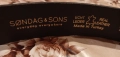 SONDAG & SONS Оригинал Нов Мъжки Колан Изцяло от Естествена Кожа с Етикет 120см., снимка 18