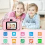 Детски Смарт Дигитален Фотоапарат Goopow (20MP, 1080P, Двойна Камера, 32GB Карта, Защитен Калъф)  , снимка 2