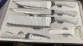 Комплект кухненски ножове от 6 части Zepter ZP-009B- бял, стилен и прецизен избор за всяка кухня, снимка 13