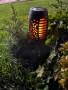 Соларна LED лампа факла градинска  с ефект на пламък Solar Light fire, снимка 7