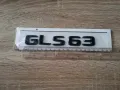 черен надпис Mercedes Benz GLS 63, снимка 2