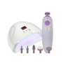 1 + 1 ОФЕРТА UV LED ЛАМПА ЗА МАНИКЮР И ЕЛЕКТРИЧЕСКА ПИЛА ЗА НОКТИ С ПРИСТАВКИ, снимка 3