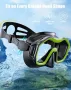 Нови Маска и сух шнорхел за шнорхелинг – 2 броя комплект за море плаж, снимка 3
