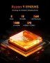 Нов Мощен Mini PC ACEMAGIC S3A | Ryzen 9 8945HS | 16GB RAM | 512GB NVMe | RGB  , снимка 3