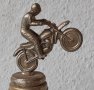 Мотор Моторист, байк, жена с хаван, работа фигура Африка хаван, снимка 1