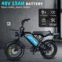 НОВО!! Електрически FATBIKE X80 Pro 500W 48V/15Ah, снимка 3