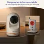 Чисто нов бебефон с 2 броя 2K камери и 5" монитор Jeeber VB805Pro – WiFi / Мобилно приложение , снимка 5