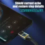 Преходник от USB тип C към 3,5 мм адаптер за слушалки, преобразувател, жак, HiFi AUX аудио кабел за , снимка 9