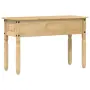 vidaXL Конзолна маса "Corona" 115x46x73 см борово дърво масив, снимка 6