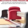 Ротационен тример за хартия JIELISI, до 10 листа, дължина на рязане 30 см, снимка 5