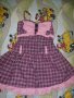 Детска рокля р.92, снимка 1 - Бебешки рокли - 42519049