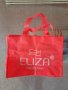 Червени чанти от плат ELIZA, снимка 3