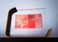 Плексигласова стойка за банкноти, снимка 2