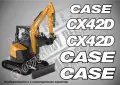 CASE строителна техника и земеделска механизация стикери, снимка 10