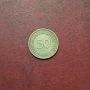 Германия 50 пфенига 1950 година МД 'F' - Щутгарт, снимка 1