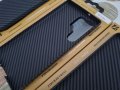 Samsung S23,S23 Ultra,A34,A54,A53 твърд тънък гръб с карбонов ефект , снимка 11
