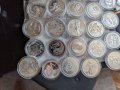 Сребърни монети, различни видове. Ново Инвестиционно сребро