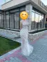 Рокля с пера и пайети ХС/С, снимка 1