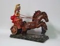 ”Към победата” - надбягване с колесници, скулптура, малка пластика, снимка 3