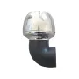 Спортен въздушен филтър 50 mm хром с височина 140 mm, снимка 1