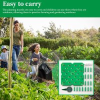 Комплект инструменти за градинарство – Включва: дъска за засаждане, сеялка, чанта за съхранение, снимка 2 - Градински инструменти - 42520999