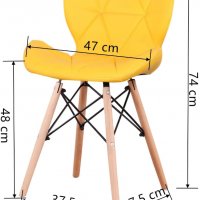ПРОМОЦИЯ Висококачествени трапезни столове МОДЕЛ 146, снимка 2 - Столове - 33785634