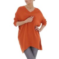 Дълъг дамски пуловер - 023, снимка 4 - Блузи с дълъг ръкав и пуловери - 41879100
