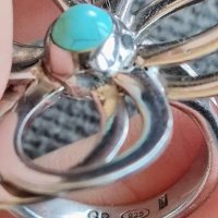Красив марков сребърен пръстен , снимка 2 - Пръстени - 41043127