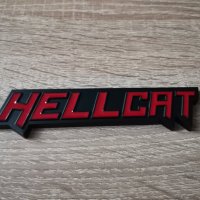 Dodge Hellcat Додж Хелкат надпис емблема лого, снимка 3 - Аксесоари и консумативи - 34691302