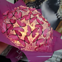 ЗАПОВЯДАЙТЕ‼️Луксозни,светещи,ръчно израбатени букети от "DESS" 45лв.🦋💐, снимка 6 - Подаръци за жени - 44635540