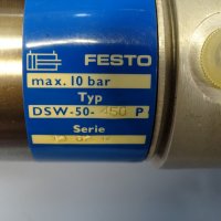 Пневматичен цилиндър Festo DSW-50-450P pneumatic cylinder, снимка 2 - Резервни части за машини - 39230083