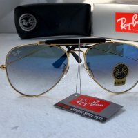 Ray-Ban RB3422 RB3025 limited edition слънчеви очила Рей-Бан авиатор с кожа, снимка 2 - Слънчеви и диоптрични очила - 41767501